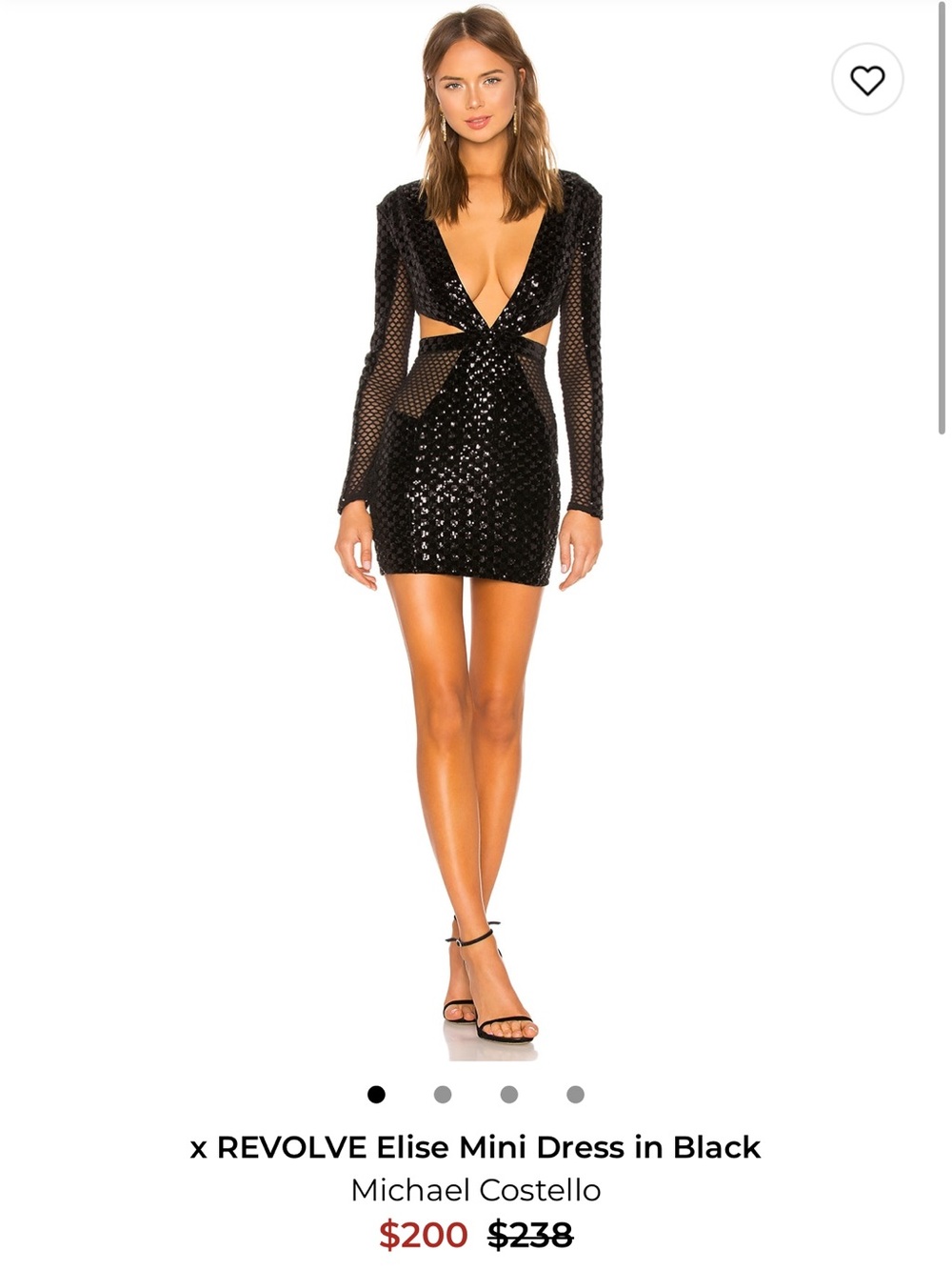 Michael Costello Elisa Dress